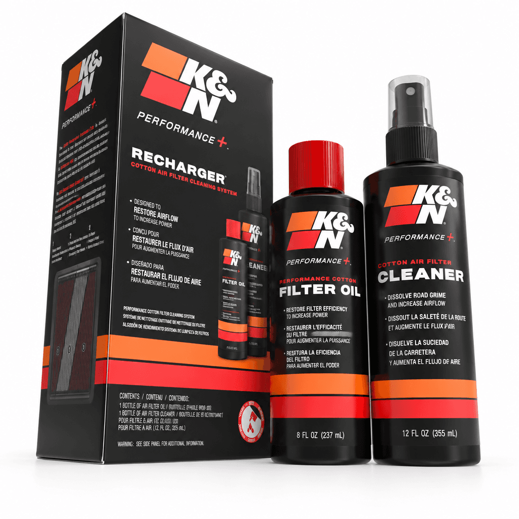 KIT CURATARE/INTRETINERE FILTRE CU ULEI LICHID K&N - 1
