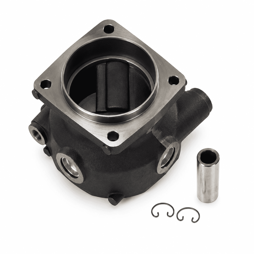 Piston compresor cu bucsa