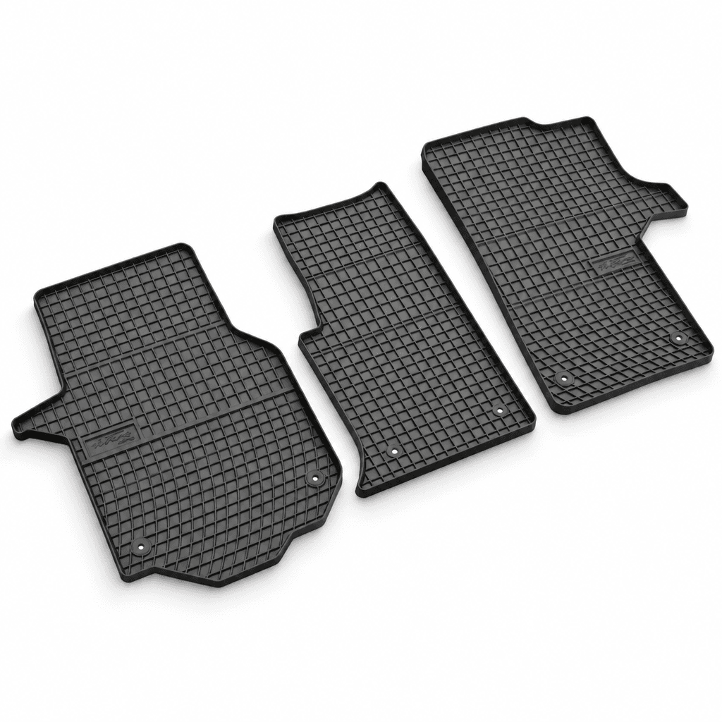 Truck rubber floor mats - 1